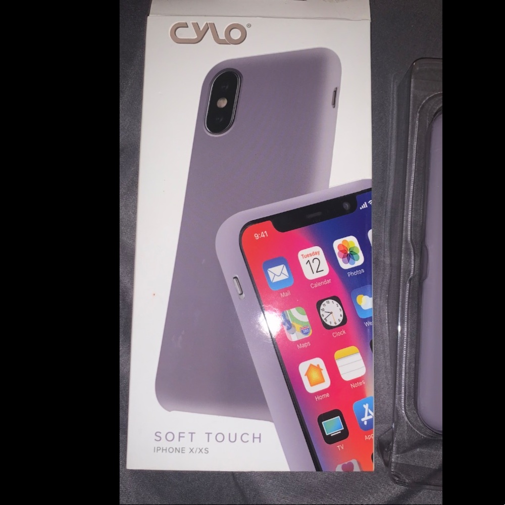 Cylo soft touch lavender iPhone X/XS case